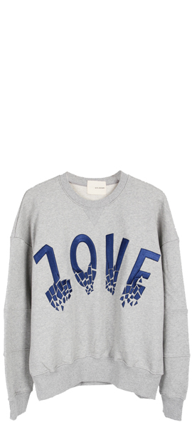 out of stock 1OVE SWEAT-SHIRTS[grey]